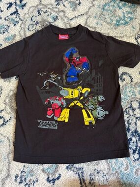 Vintage transformers t shirt size 7-8